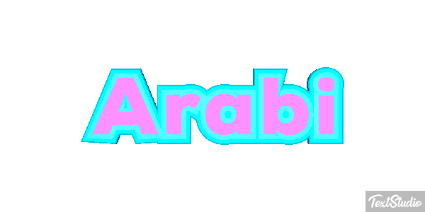 Arabi Tekst effect