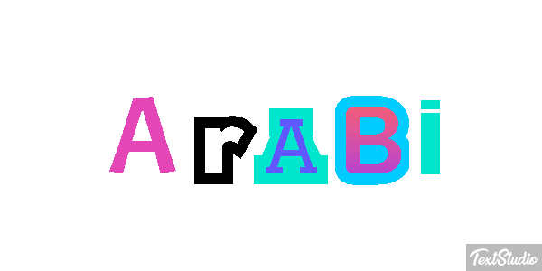 Arabi Tekst effect