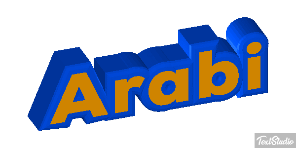Arabi Tekst effect