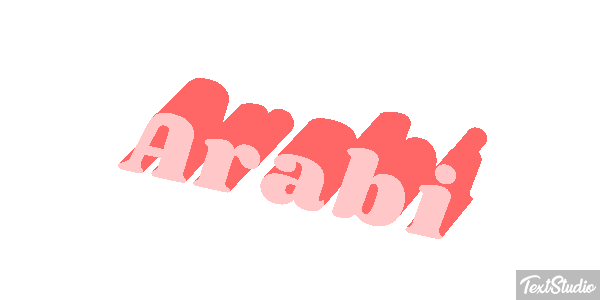 Arabi Tekst effect