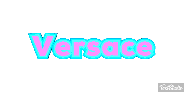Versace Efecto de texto