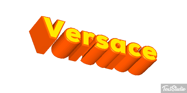 Versace Efecto de texto