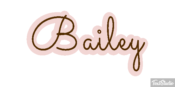Bailey Text effect