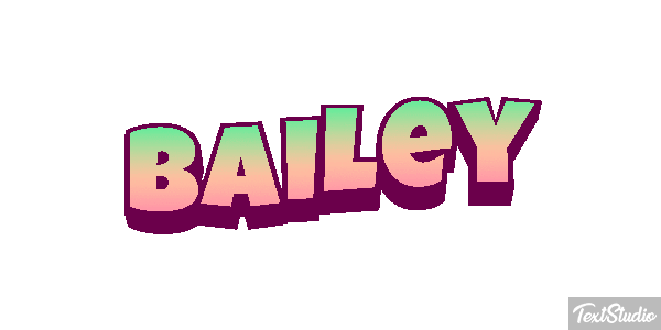 Bailey Text effect