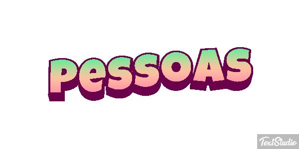 Pessoas Efeito do texto