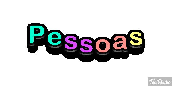 Pessoas Efeito do texto