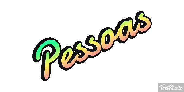 Pessoas Efeito do texto