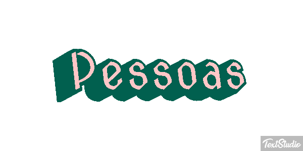 Pessoas Efeito do texto