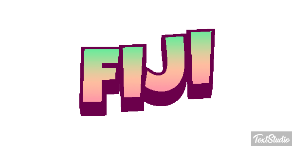 Fiji Text effect