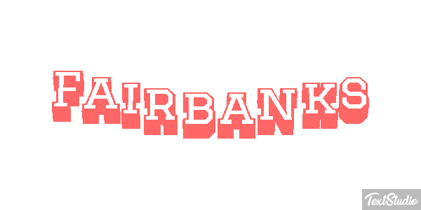Fairbanks Effetto testo