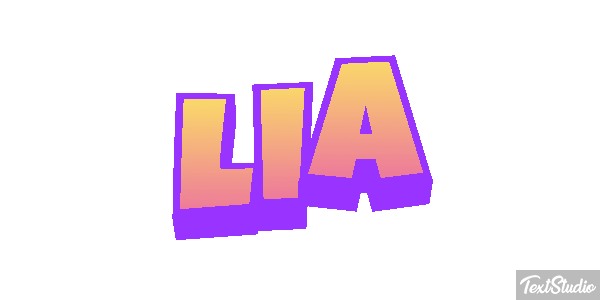 Lia Texteffekt