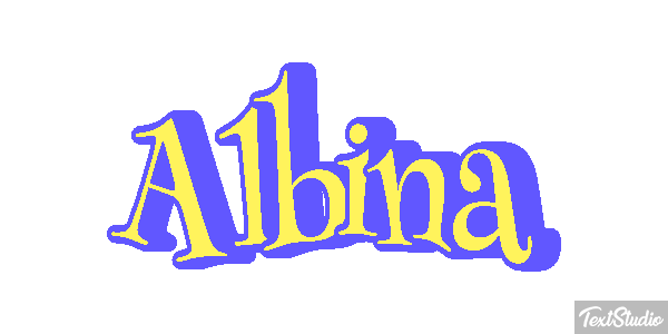 Albina Text effect