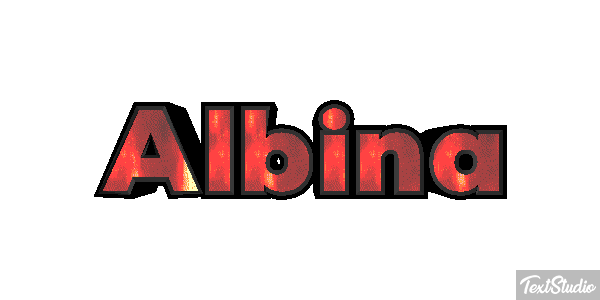 Albina Text effect