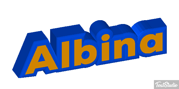 Albina Text effect
