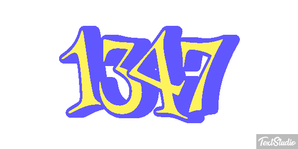 1347 Tekst effect