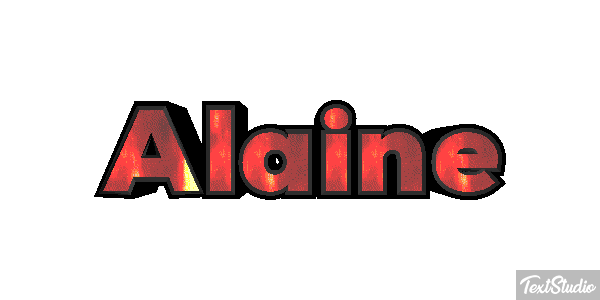 Alaine Efecto de texto
