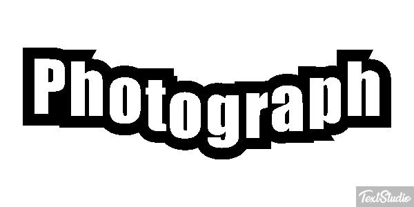 Photograph Text effect