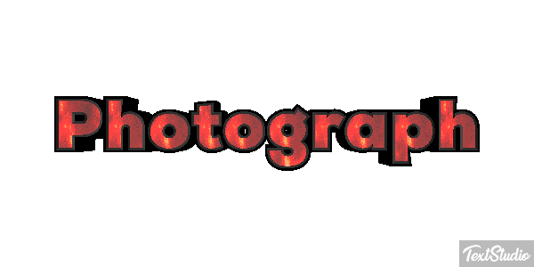Photograph Text effect