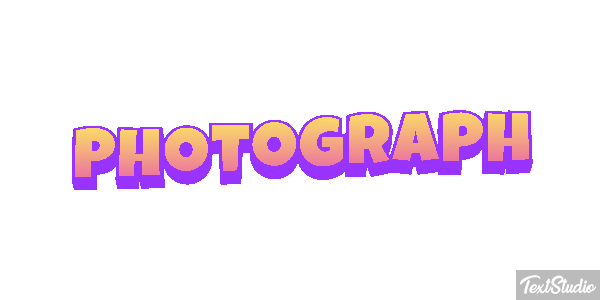 Photograph Text effect