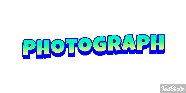 Photograph Text effect