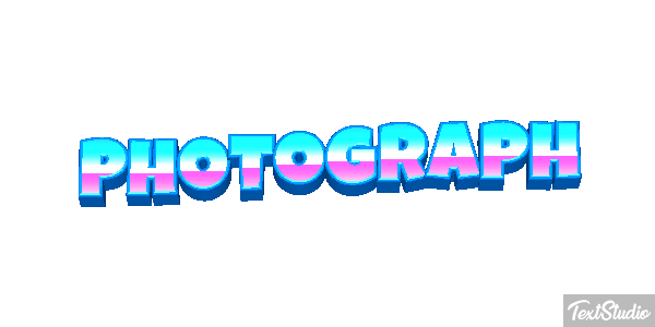 Photograph Text effect