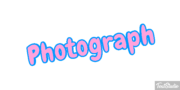 Photograph Text effect