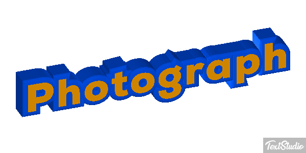 Photograph Text effect