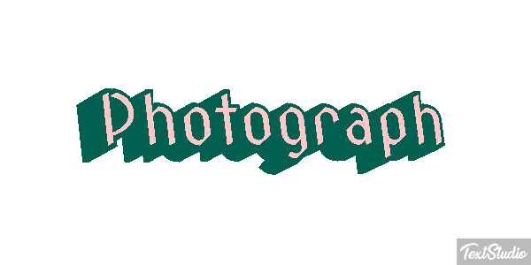 Photograph Text effect
