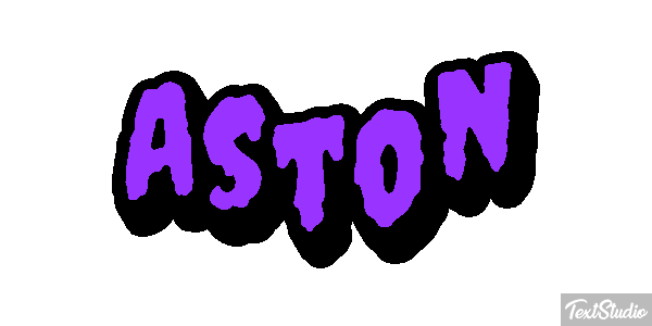 Aston Текстовый эффект