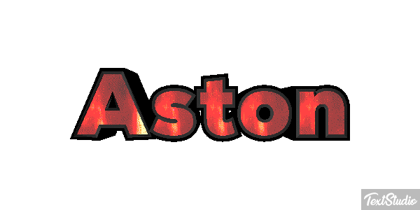 Aston Текстовый эффект