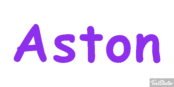 Aston Текстовый эффект