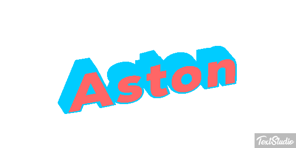 Aston Текстовый эффект