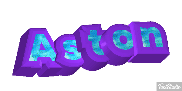 Aston Текстовый эффект