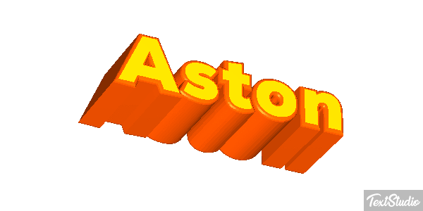Aston Текстовый эффект