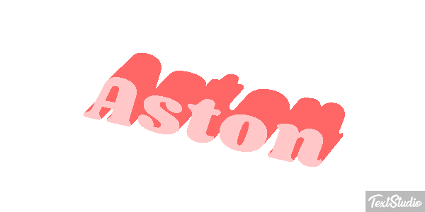 Aston Текстовый эффект