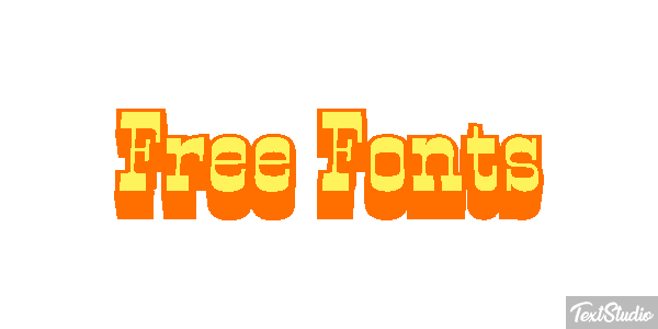 Free Fonts Text effect