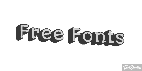 Free Fonts Text effect