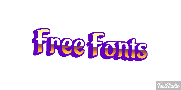 Free Fonts Text effect