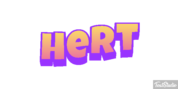 Hert Texteffekt