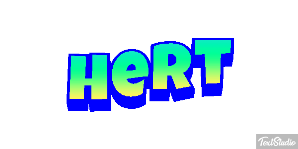 Hert Texteffekt