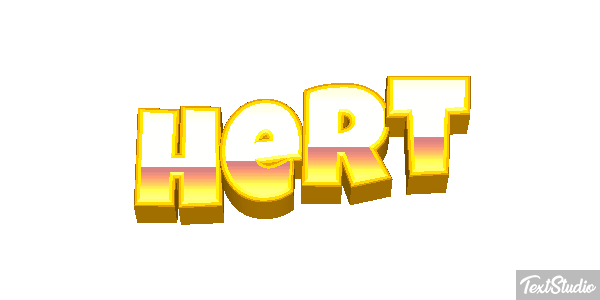 Hert Texteffekt