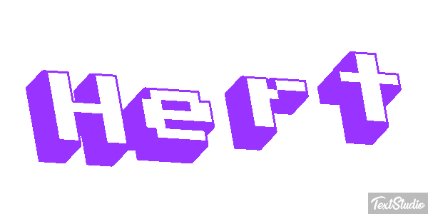 Hert Texteffekt