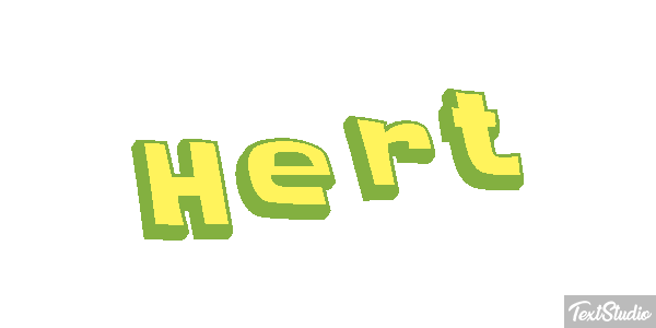 Hert Texteffekt