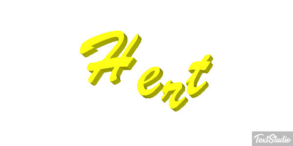 Hert Texteffekt
