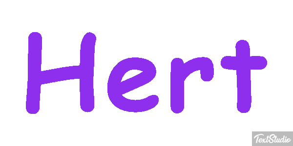 Hert Texteffekt