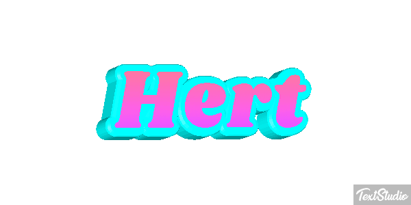 Hert Texteffekt