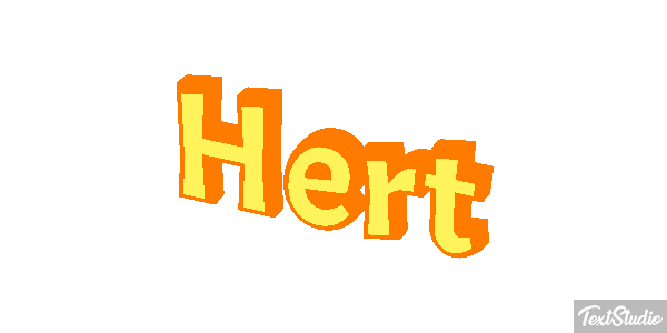 Hert Texteffekt