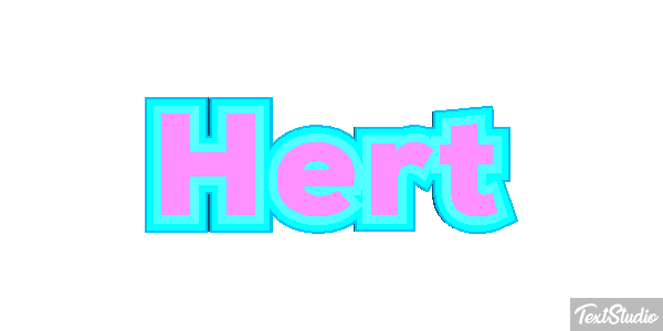 Hert Texteffekt