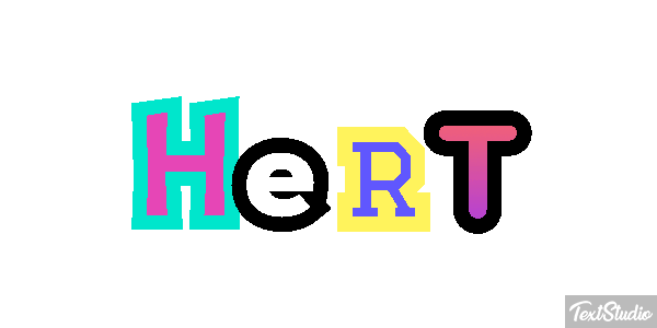 Hert Texteffekt
