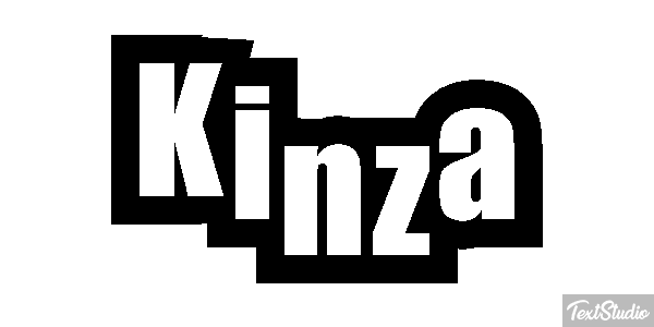 Kinza Текстовый эффект